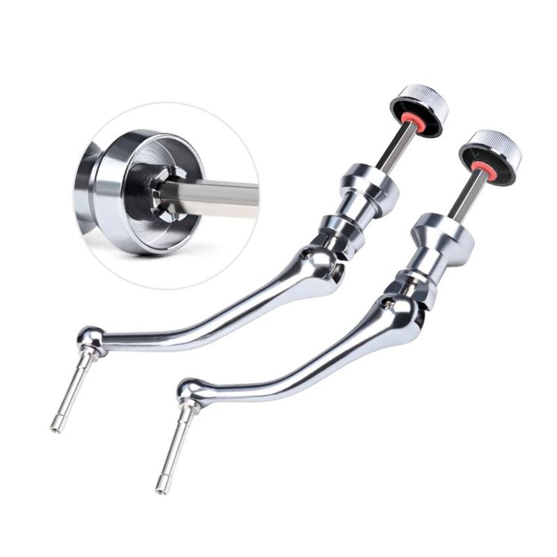 Fishing Reel Arms Grip Hex Shaft Rod Designed Fit for Most Fishing Spinning Reel