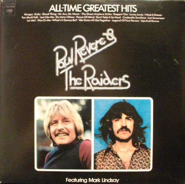 LP Record PAUL REVERE & THE RAIDERS - All-Time Greatest Hits CG31464 COLUMBIA 1972 US Rock Used