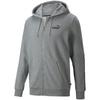 ESS+ Tape Full-Zip Hoodie Regular Fit Grey
