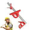Adjustable Multi Combination Ruler 45° and 90° Angle Angle Protractor Tools Set  Carving