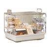 Luxury Acrylic Hamster Villa - Transparent Breeding Cage with Nest
