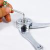 Free-Stop Flip-Up Cabinet Door Support Rod