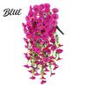 Wedding Artificial Flowers for Outdoor Fake Hanging Morning Glory with Eucalyptus Leaves UV Flower Bouquet Resistant Faux Plants Petunias