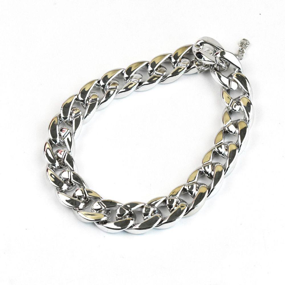 No Discoloration In Electroplating Pet Necklace Fashion Dog Accessories Cat Collar Pet Jewelry Necklace Dog Chain