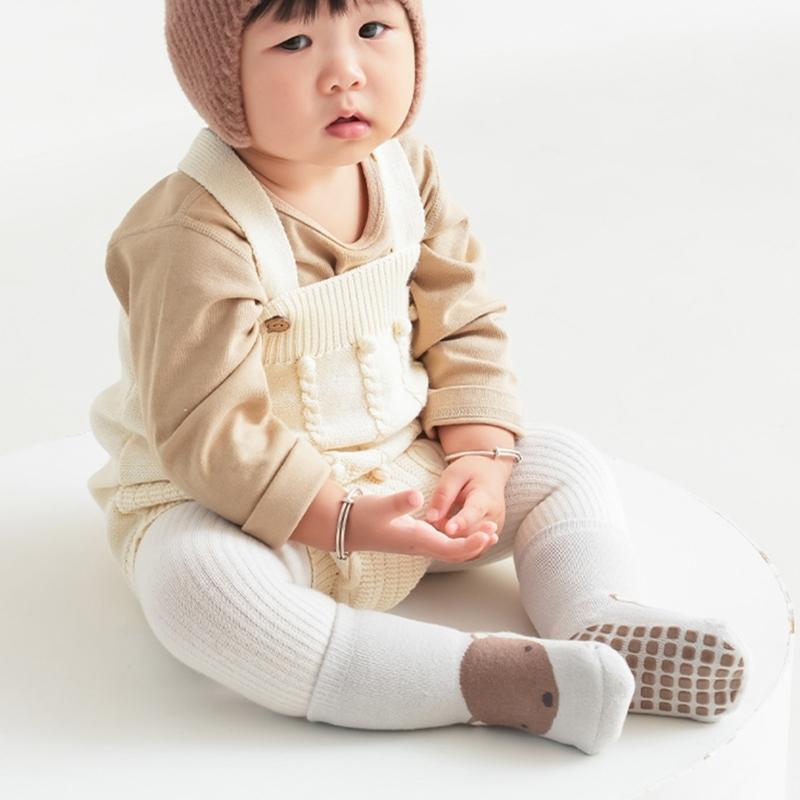 Baby Non Slip Grip Ankle Socks with Non Skid Soles for Infants Toddlers Cute Cartoon Animal Design Boys Girls Socks