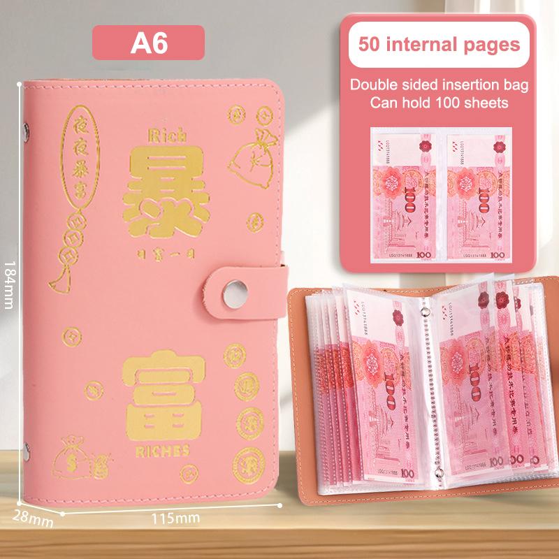 

100 конвертов, экономия денег, сложная пара, экономия денег, блокнот с паролем, папка для сбережений, многоразовая бюджетная книга для сбережений