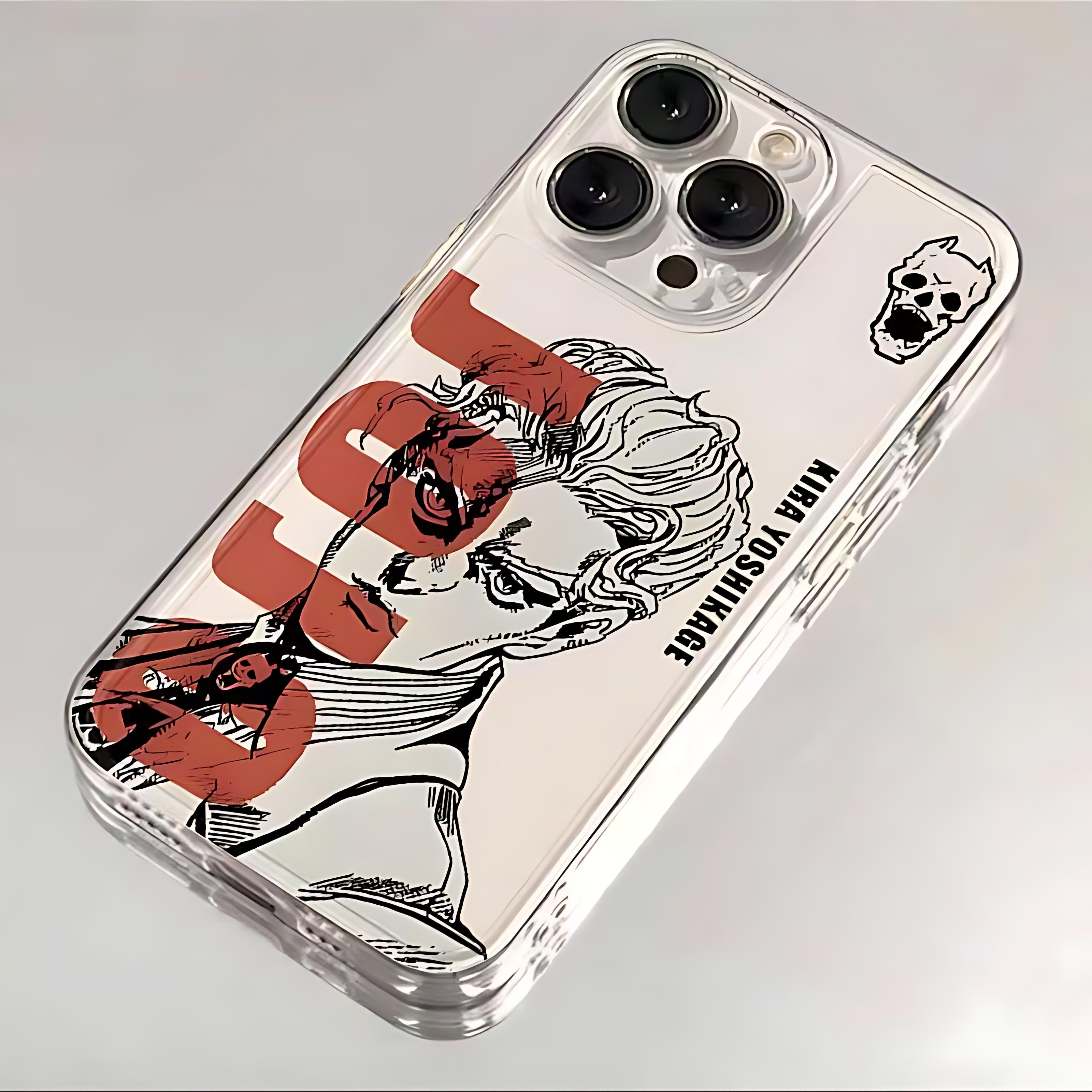 

JoJo s Bizarre Adventure Phone Case For iPhone 17 16e 16 15 14 13 12 11 Mini Air Pro Max X XR 8 Plus Transparent Soft Back Cover iPhone XSMax