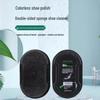 Portable Double-Sided Sponge Shoe Polish: Clear Shine & Maintenance for Leather Shoes