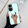 For OPPO Reno 10 5G Case CPH2531 Fashion Soft Silicone Back Cases for OPPO Reno10 Pro Plus CPH2521 Phone Cover etui Fundas Cute