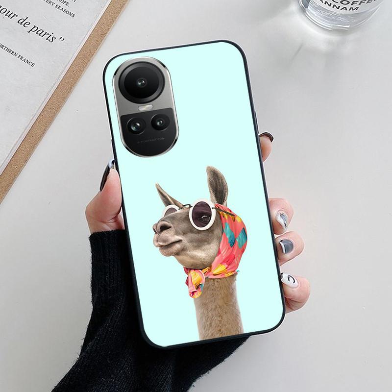 For OPPO Reno 10 5G Case CPH2531 Fashion Soft Silicone Back Cases for OPPO Reno10 Pro Plus CPH2521 Phone Cover etui Fundas Cute