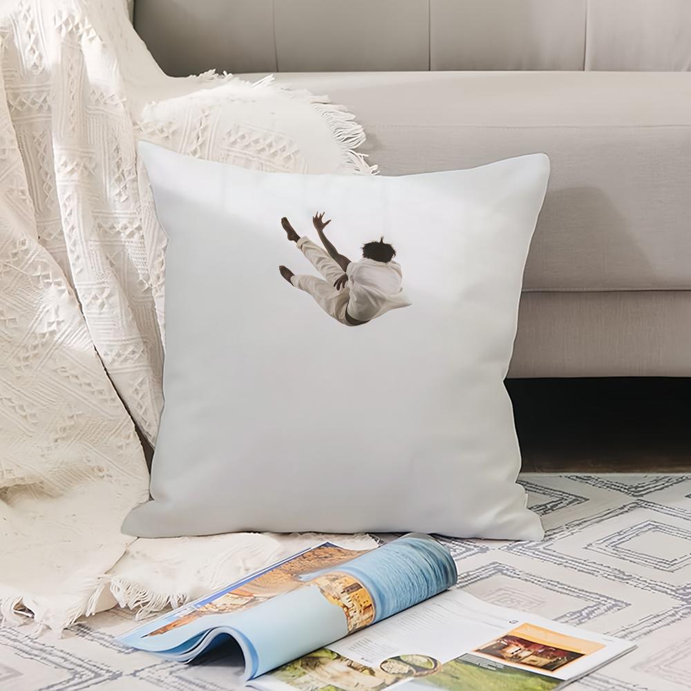 

Canadian singer D-Daniel C-Caesar Pillow Case Office Cushions Suitable For Sofa Car Bedroom Decorative Cushion Cover 12x12Inch