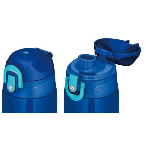 Thermos Vacuum Insulated 2-Way Bottle, Disney Mickey Mouse, 630ml/600ml, Blue Star FHO-600WFDS BLS