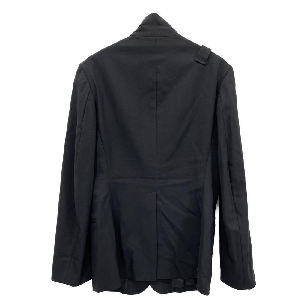 REGULATION Yohji Yamamoto HK-J01-140 17AW Black Notched Single Jacket Jacket 2 blackUsed