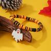 European and American Halloween Skull Pumpkin Pendant Soft Pottery Bracelet Popular Funny Alloy Pendant Bracelet