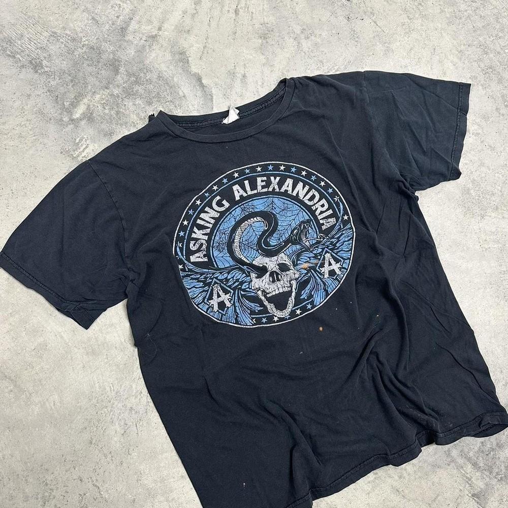 Asking Alexandria Grunk band Classic style Unisex T shirt basic Unisex T-Shirt XXXXL