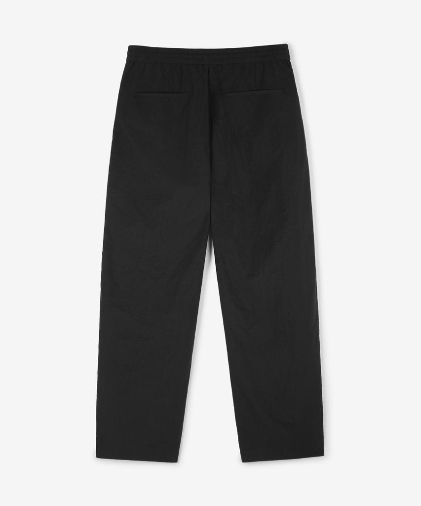 Tienjiti Wide Tapered Fit Nylon Pants (Black) Tnpa6E200Bk