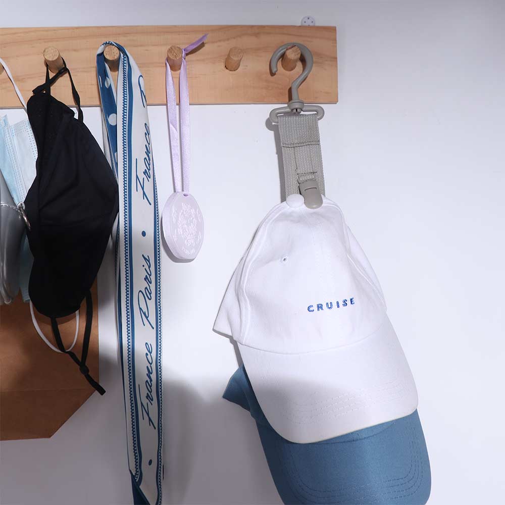 with 8 Clips Golf Caps Stand Vertical Caps Storage Hanger Caps Rack Hat Rack  Closet Organizer