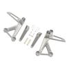 ABLZ-Rear Left Right Passenger Foot Pegs Brackets For Honda CBR500R CB500F 2016 2017 2018      Motorcycle