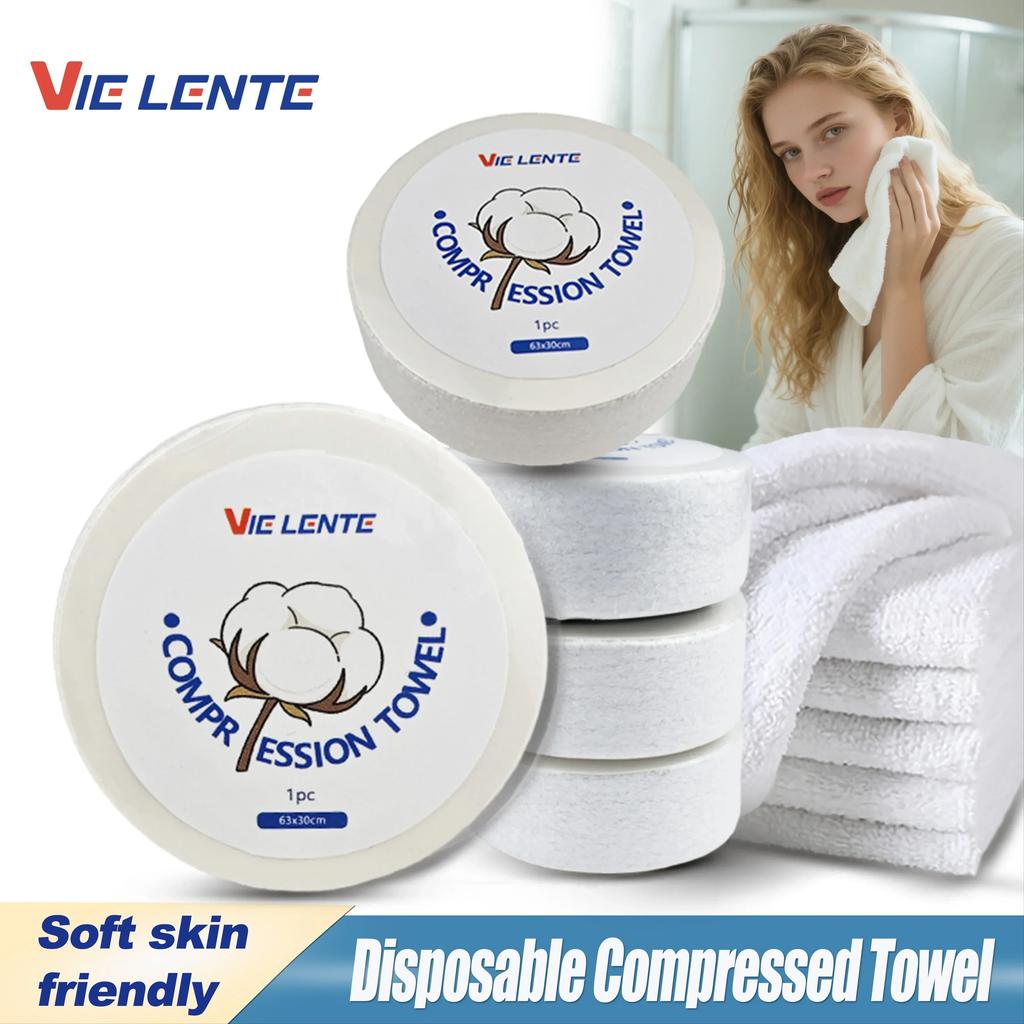 1/5/10/20pcs Hotel Towel Soft Absorbent Face Towel Portable Disposable Compressed Towel Travel Camping Individually Wrapped