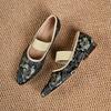 Fashion Elegant Women Shoes Pointed Toe Heeled Sandals Dress Party Woman Loafers Designer Summer New 2025 Trend Chunky Woman Pumps Mujer