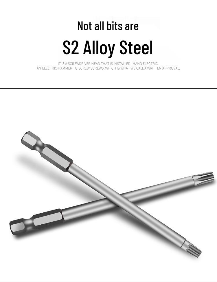 Magnetic Plum Blossom Screwdriver Replacement Bits T15 T20 T25 T30