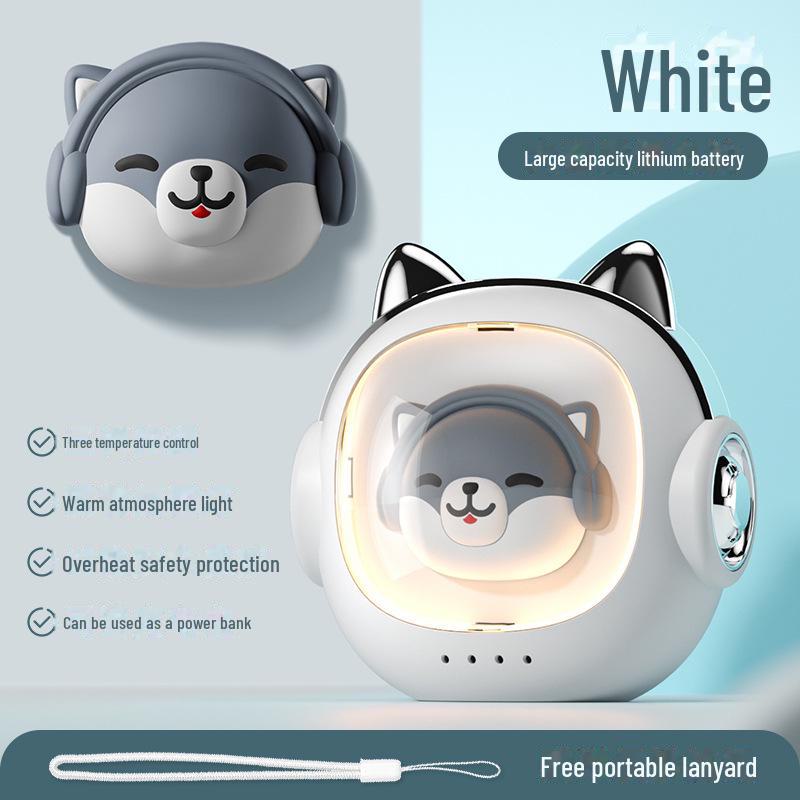 2-в-1 USB-грелка для рук и ночник: Милый дизайн для питомца с портативным аккумулятором