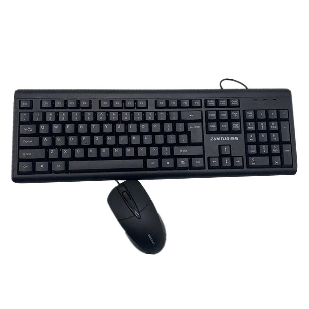 Compact USB Wired Gaming Keyboard/Keyboard+ Mouse Combo Low Keycap ...