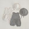 Kayoudo Baby Girl Sleeveless Romper