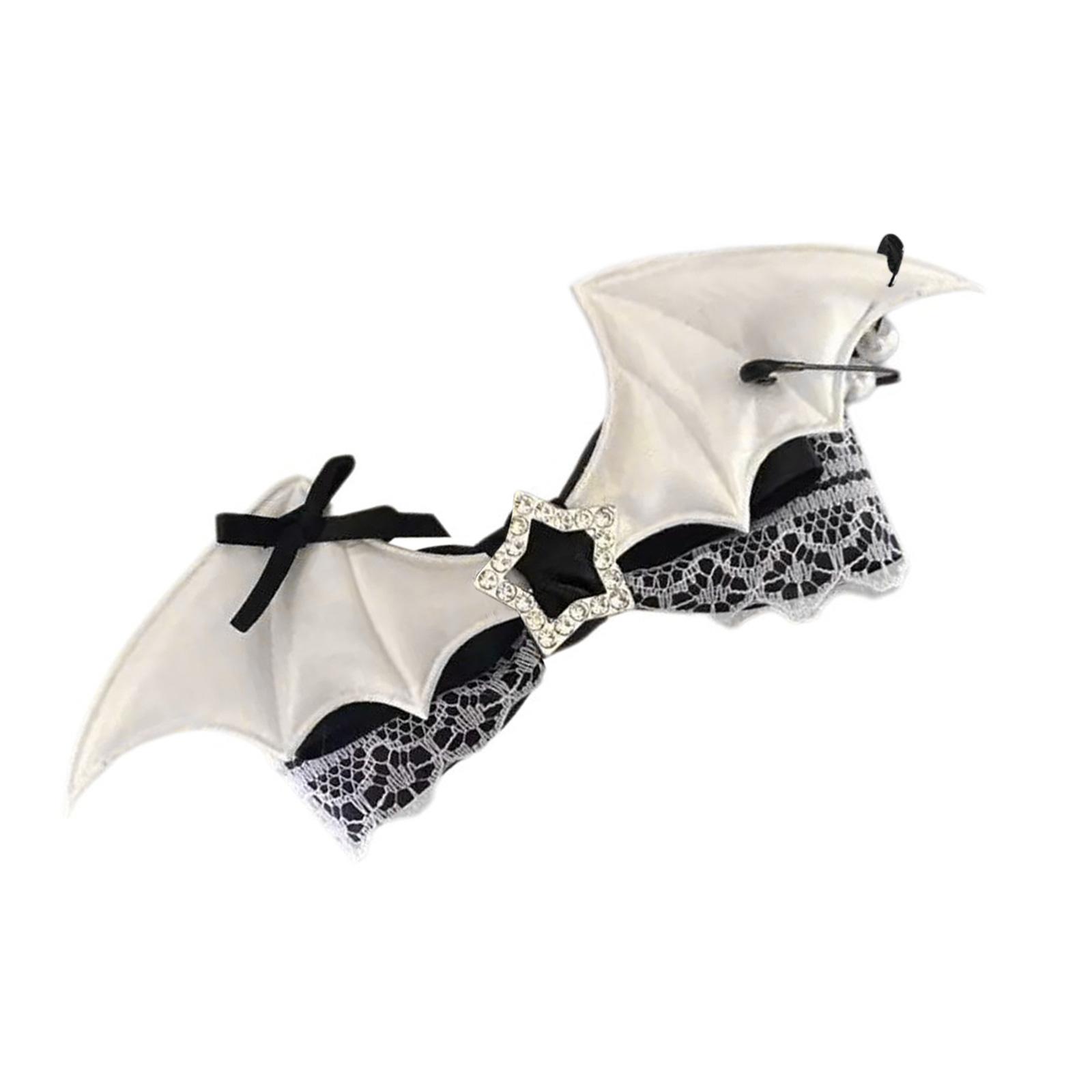 

Косплей Заколка для волос Новинка Крыло летучей мыши Кружевной бант Заколка для волос Вечерний головной убор Аниме Заколка для волос Женский зажим для волос Хэллоуин Головной убор 4