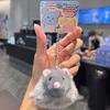 Bean Bag Fluffy Mouse Keychain Bag Charm Rat Plush Doll Adorable Hamster Pendant  Boys Girls