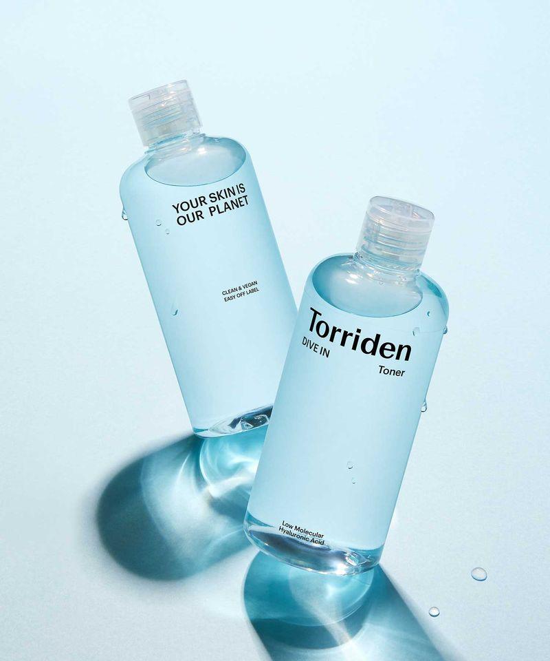[SET] Dive In Low Molecular Weight Hyaluronic Acid Toner 300ml x 2 (+Dive In Cream 20ml)