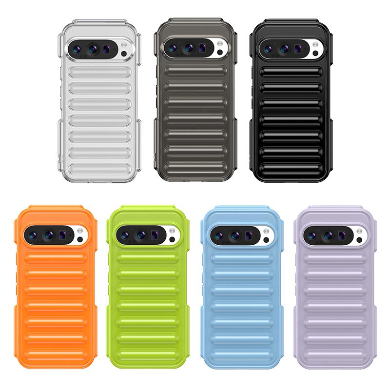 Hybrid Heavy Duty Armor Case for Google Pixel 9 Pro XL Cover Colorful Shockproof Frame Bumper Thickened Capsule Full Protection Cover