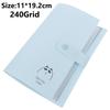240Grid Transparent Jewelry Organizer Storage Albums Gift with Box Reclosable Necklace Rings Earring Bags Portable Jewelry Boxes