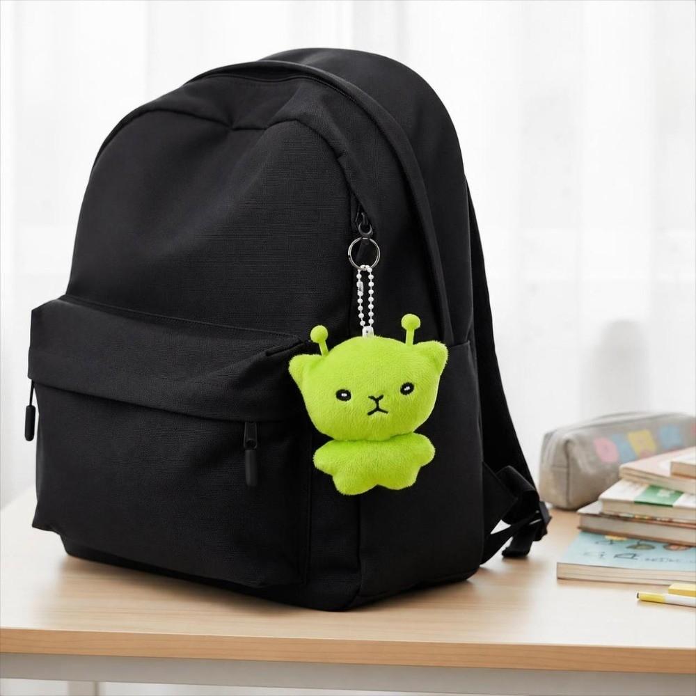 Mini Plüsch Rucksack Anhänger Weiche Alien Katze Schlüsselanhänger Niedliche Handy Seil Zubehör Geschenke