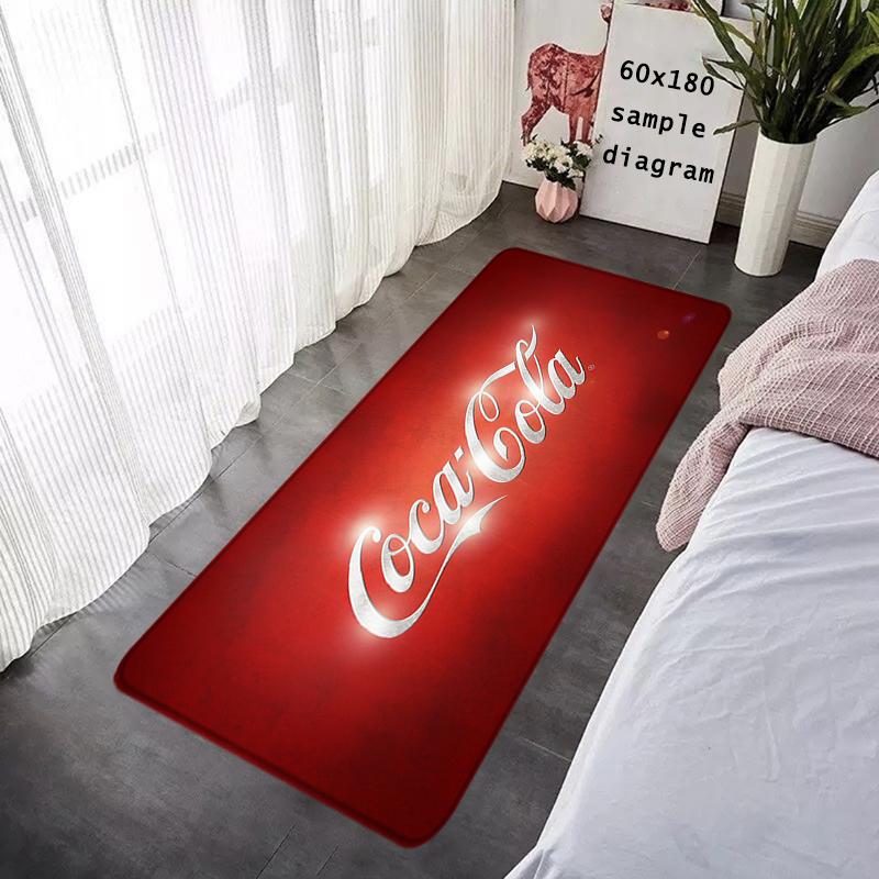 Floor Mat Non-slip Foot Rug for Entryway Cocas Hallway Carpet Colas Kitchen Water Adsorbed Rugs Fluffy Bedside Mats Home Decor