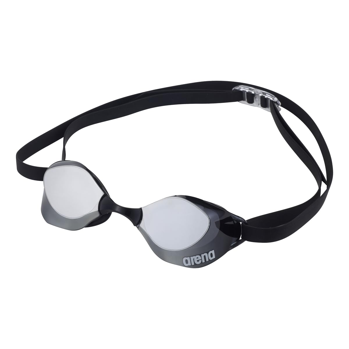 

Swimming Goggles Competitive Swimming Unisex SWIFT Smoke x Silver x Black Top Racing Model Equipped with function SWIPE Fit Functionality [Arena] [WA