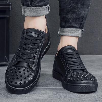 Original Outdoor Designer Men's Shoes Autumn Shoes Men's Fashion Casual White Low Cut Fashion Versatile Solid Color Men's Shoes
