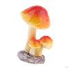 Cute Mushroom Statue Resin For Terrarium Fairy Garden DIY Ornaments