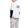 New Balance T Shirt Men's White Black AMT23306-PAY