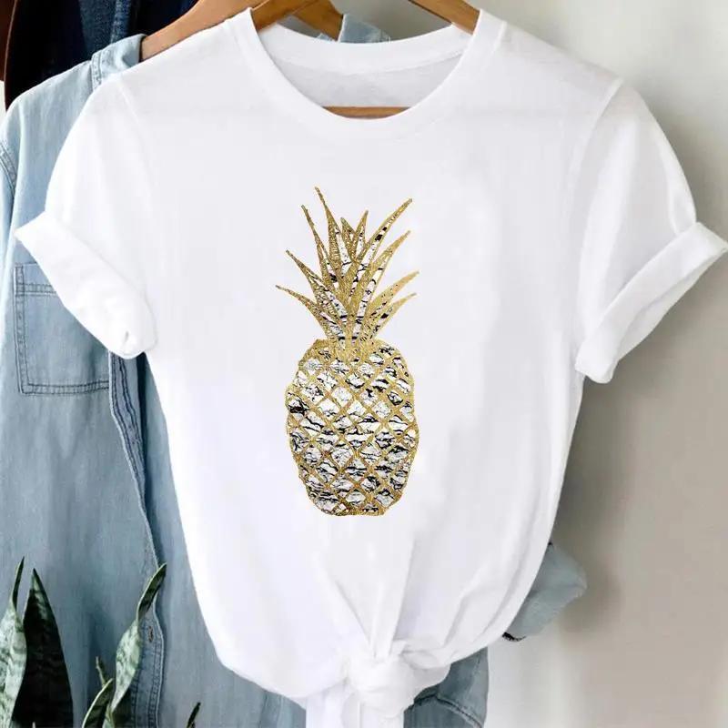 Buchstaben Ins Kleidung Damen Bedruckt Europäischer Ärmel T-Shirt Tops Oversized T-Shirt Damen Kleidung