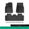 Eco-Friendly TPE Car Floor Mats for 2019-2025 Tesla Model Y, Left/Right Drive.