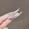 Anielskie Skrzydła Pióro Broszka Wysokiej klasy Niszowa i Luksusowa Broszka dla Mężczyzn i Kobiet