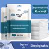 Hotel Disposable Four-Piece Bedding Set: Double-Thick Bed Sheets, Duvet Covers, and Pillowcases