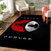 1Pc Silhouette Determination Rug, Office Carpet Indoor Outdoor Doormat, Non-Slip, Comfortable, Living, Christmas Halloween, Xmas Gift Y1520