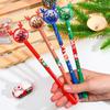 Black Elk Writing Pen Signing Pen Christmas Gel Pens Pressable Pens Christmas Stationary Supplies