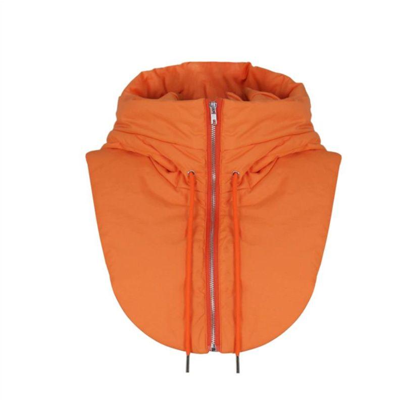 

Мода Мода Хлопковая куртка с капюшоном Хлопковое пальто Съемный воротник Жилет Женский стеганый жилет с капюшоном Женский Orange color S/M