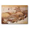 KINOWA Hashirii Wood Collage Original DIY Kit Hiroshige Stations of the Made in Japan "Otsu Chaya" Ukiyo-e Fifty-three Tōkaidō