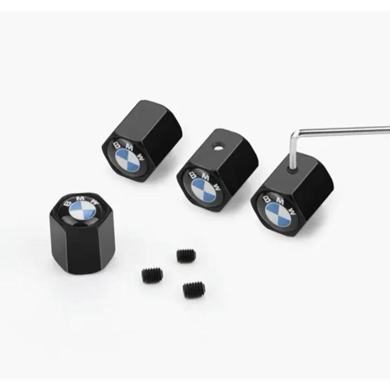 4 Stück Metall-Aluminiumlegierung Ventilkappe für Auto-Reifenventile für BMW M Power Mini X3 X5 X6 E90 E70 F30 Autozubehör