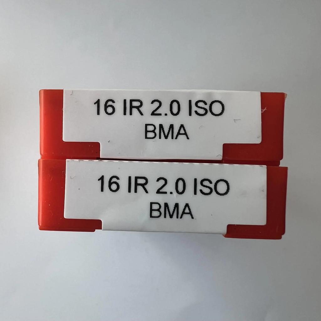 Original / 16IR2.0ISO BMA / Industrial indexable Carbide Inserts 10 Pcs