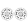 Light Weight Golf Cart Hub Caps Durability Corrosions Resistant Golf Cart Hub Caps for Outdoor Vehicle